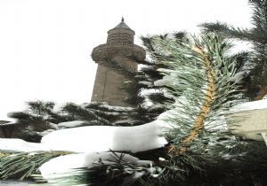 Erzurum'da buzlu yaşam